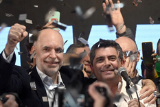 Juntos por el Cambio logró arrebatarle a Unión por la Patria la gobernación de otra provincia de importancia, San Juan y lo hizo con la elección de Marcelo Orrego, abogado y oriundo del departamento de Santa Lucía. Foto: FOTO NA: @horaciorlarreta