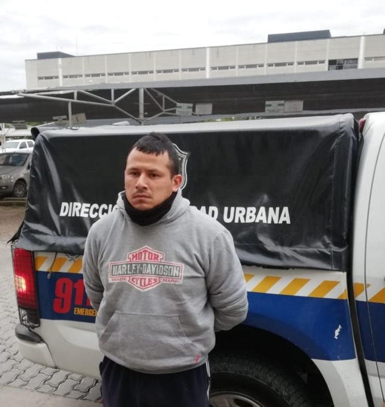 García se presentó espontáneamente en la Policía