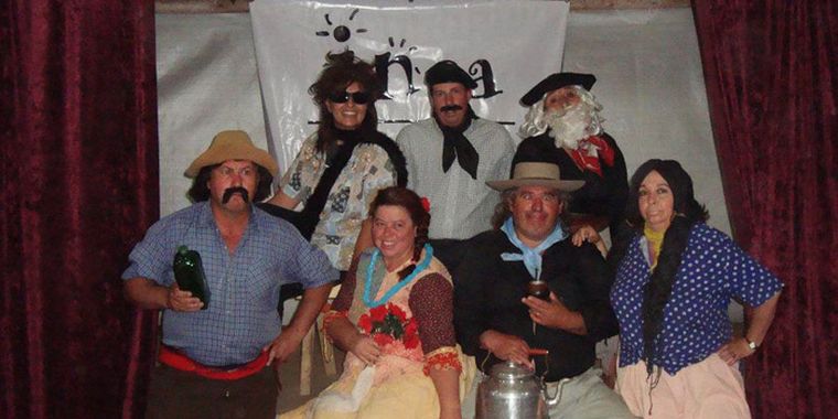 Teatro Gauchesco en la Villa: Grupo Inca Foto: Gentileza