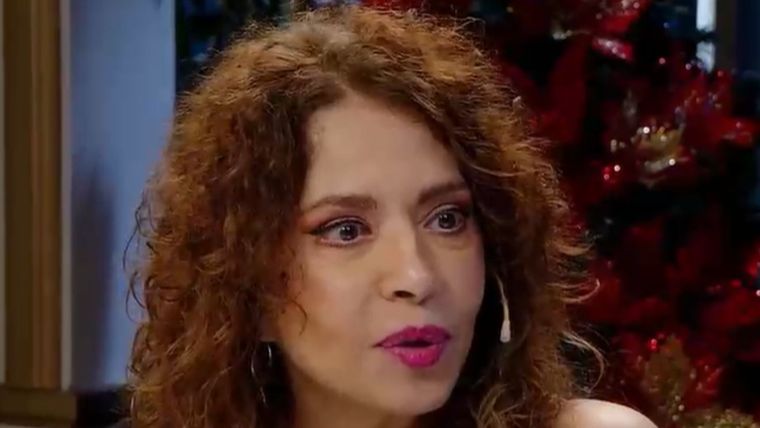 La artista contó una historia increíble.&nbsp;