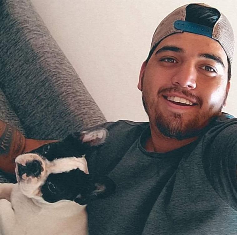 El joven era buscado por su familia a través de las redes sociales Foto: Facebook: Lautaro Spina