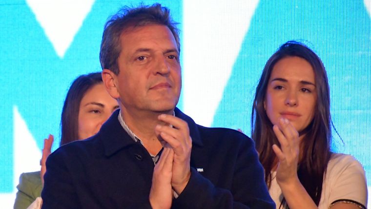 Massa participará del cierre de campaña de Santoro Foto: Télam