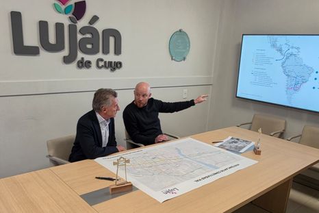 El expresidente Mauricio Macri visitó a Allasino El expresidente Mauricio Macri visitó a Allasino