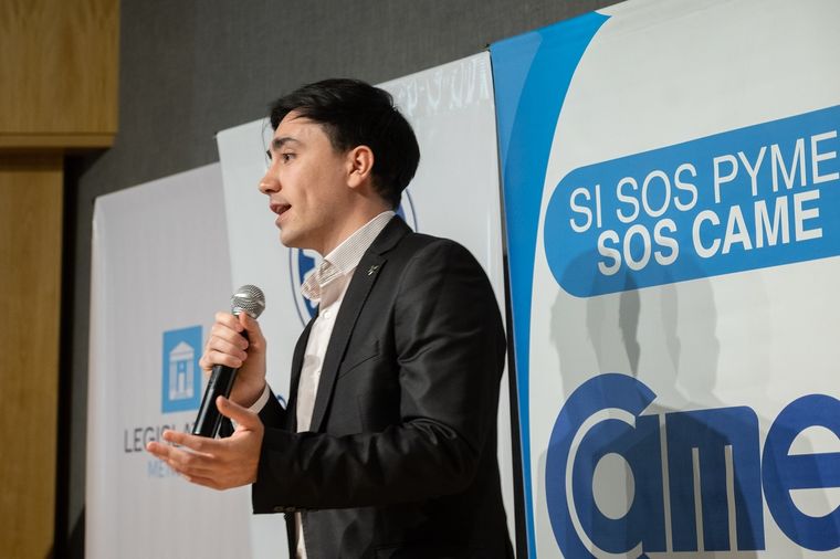 Mariano Scalco, creador de la plataforma TuTiendaAhora y ganador del premio al empresario joven mendocino Foto: Prensa Ciudad de Mendoza
