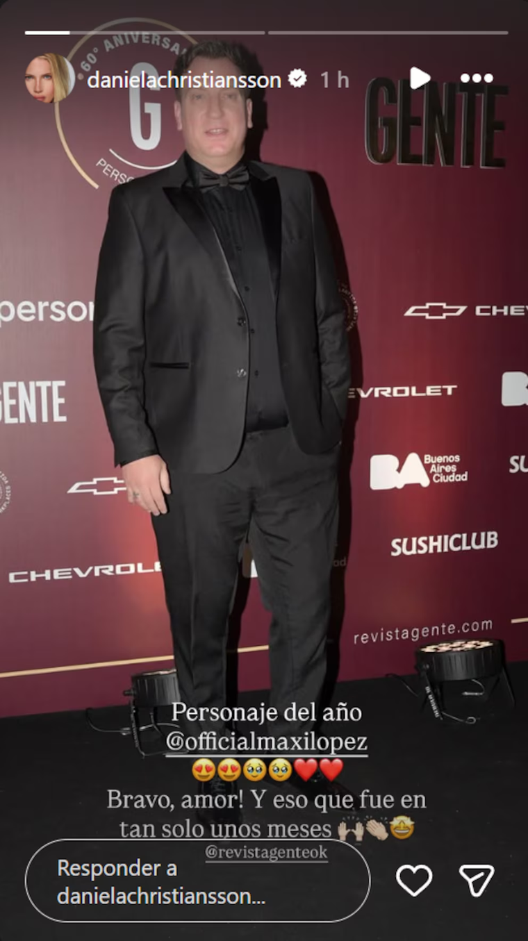 La reacción de la sueca tras las confirmaciones laborales. Créditos: Instagram