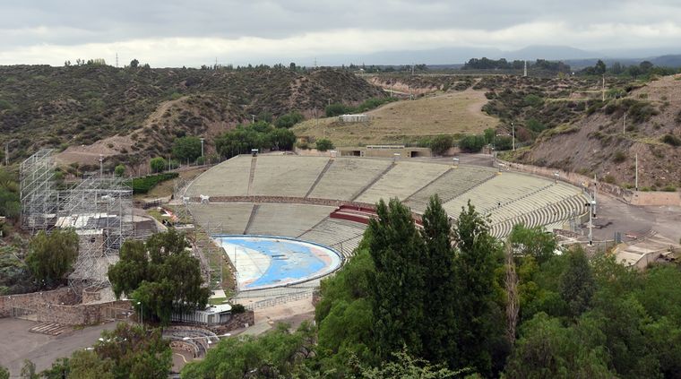 Anfiteatro Frank Romero Day cerros Foto: Pachy Reynoso / MDZ