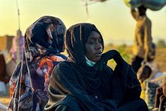 Muchos sudaneses tuvieron que escapar de la ciudad de El Fasher después de que quedara bajo control de las Fuerzas de Apoyo Rápido.