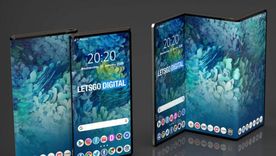 el celular de samsung que se dobla en tres partes: cuando sale a la venta