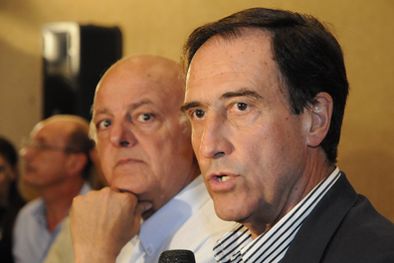 MDZol | Iglesias y Jaliff nacieron en sectores internos distintos en la UCR y se unieron. Foto: Nacho Gaffuri / MDZ