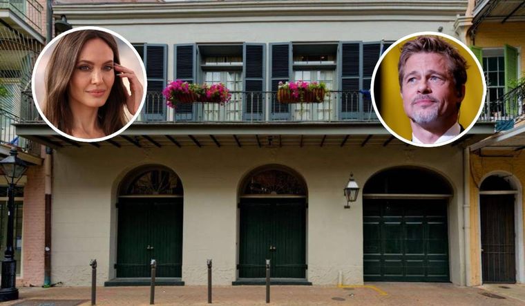 Se subasta la mansión de Angelina Jolie y Brad Pitt en Nueva Orleans.
