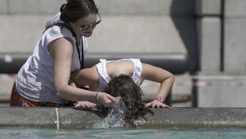 La ola de calor golpea fuerte a Europa. Foto: LATimes