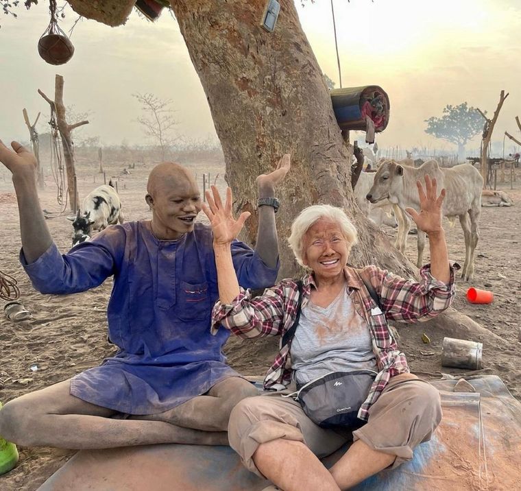 Luisa dio la vuelta al mundo Foto: IG Luisa Yu