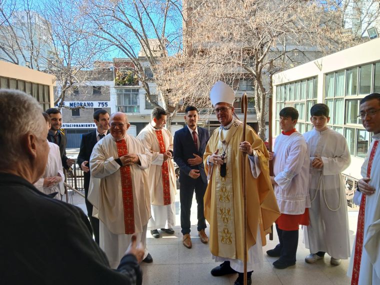 García Cuerva animó a que cada persona y comunidad se convierta en un espacio de encuentro, escucha y contención.
