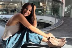 Mirá el look de Pampita.