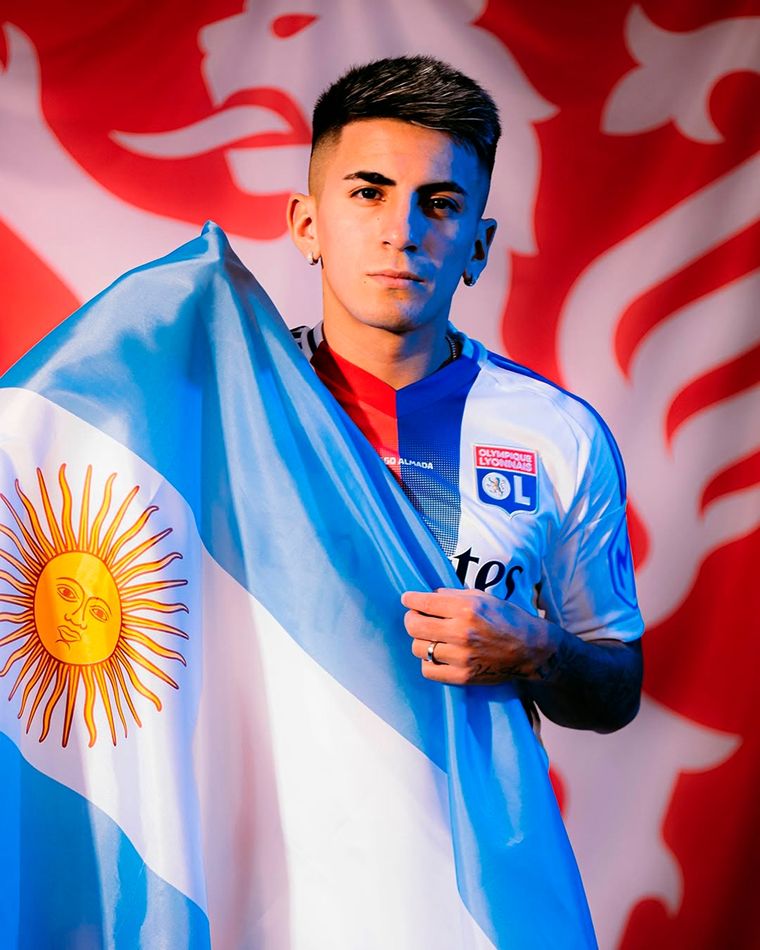 Thiago Almada es nuevo jugador del Olympique de Lyon. Foto: Olympique de Lyon