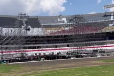Así quedó la cancha de River tras la seguidilla de shows.