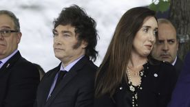 La relación entre Javier Milei y Victoria Villarruel está totalmente quebrada. Foto: NA