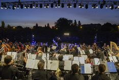 la sinfonica presenta dos conciertos en el parque central