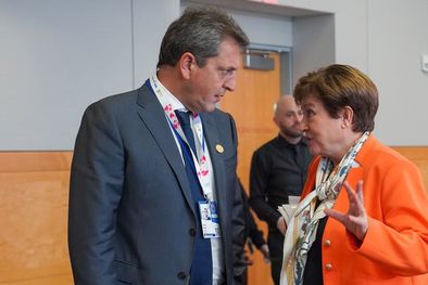 MDZol | El ministro de Economía, Sergio Massa, mantiene un buen diálogo con la titular del FMI, Kristalina Georgieva, pero la agenda de trabajo aún tiene varios aspectos a discutir. Foto: Ministerio de Economía
