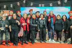 La comunidad Vasca de Mendoza, feliz compartiendo el momento. Foto: Municipalidad de la Ciudad de Mendoza