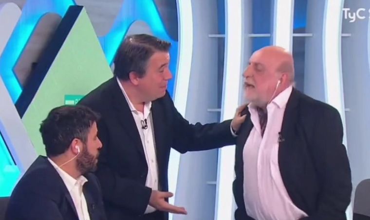 Pagani se sacó al aire Foto: captura de TV