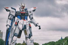 Viral: el impresionante robot de Gundam de 25 metros de altura en Japón Monumento a Gundam Foto: Tokopedia