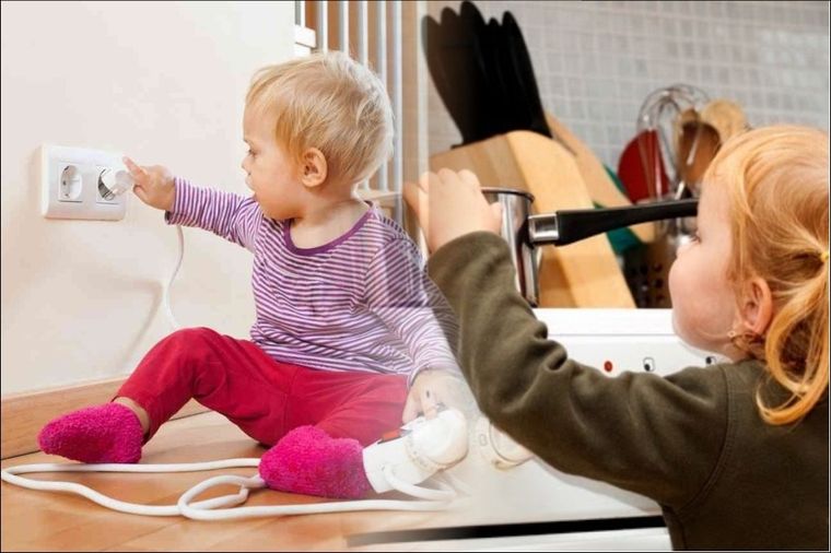 Los más pequeños y los accidentes domésticos: un tema fundamental a tener en cuenta.