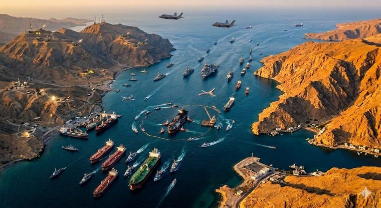 El Estrecho de Ormuz es la llave maestra para el que triunfe en esta guerra. El Estrecho de Ormuz es la llave maestra para el que triunfe en esta guerra.