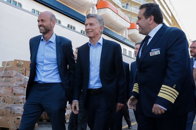 El director ejecutivo de la Agencia Nacional de Puertos y Navegación, Iñaki Arreseygor, apuntó contra el expresidente Mauricio Macri y su exministro de Transporte Guillermo Dietrich por supuesto sabotaje durante la fallida licitación de la Hidrovía. Foto: Archivo Presidencia