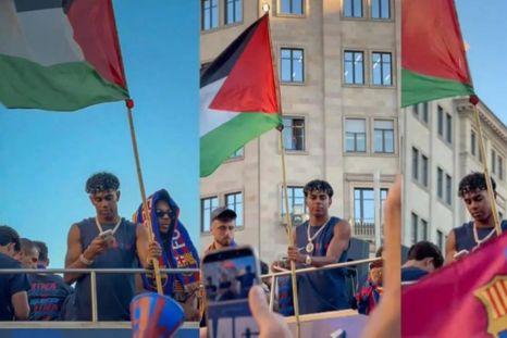 Israel protestó por la actitud de apoyo de Lamine Yamal a Palestina. Foto Efe Israel protestó por la actitud de apoyo de Lamine Yamal a Palestina. Foto Efe