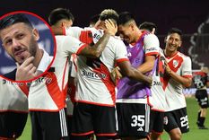 Demichelis analiza colocar como titular a uno de los históricos. Foto: Prensa River Demichelis analiza colocar como titular a uno de los históricos. Foto: Prensa River