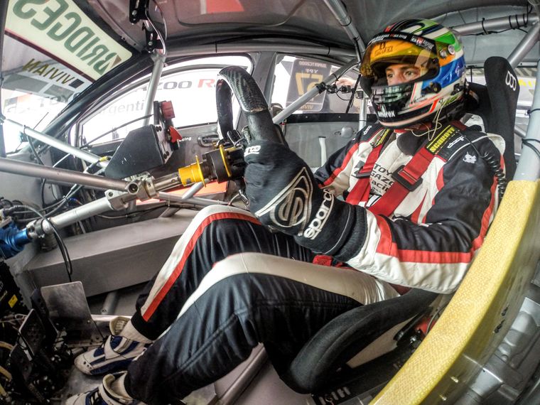 Franco Vivian ganó y emocionó a todos. Foto: Carburando