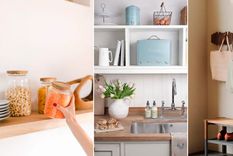 Lo primero que los organizadores profesionales siempre notan en un hogar desordenado es la falta de ideas de almacenamiento funcionales. Foto: Ivymore Living / Sophie Allport / Umbra