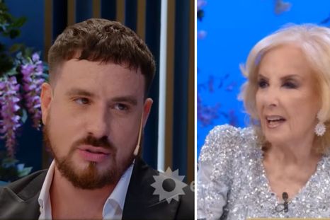 El actor se sinceró en la mesa de la diva. Créditos: Captura / El Trece El actor se sinceró en la mesa de la diva. Créditos: Captura / El Trece