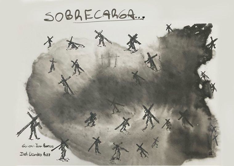 Creer en el camino, lo abre. Foto: Ilustración de Lisandro Ruiz