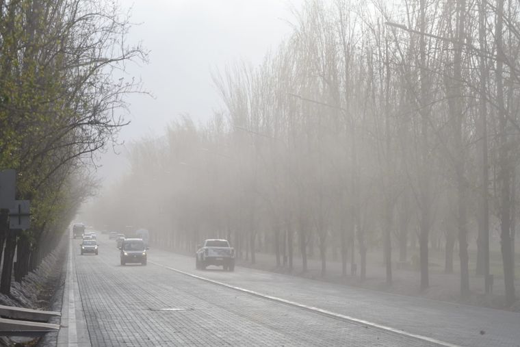 Las ráfagas de viento podrían superar los 70 km por hora Foto: Archivo