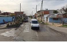 La esquina del intento de robo en La Matanza Foto: Captura de pantalla