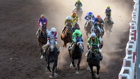 En el Hipódromo de Mendoza se disputa el Clásico Santo Patrono Santiago. En el Hipódromo de Mendoza se disputa el Clásico Santo Patrono Santiago.