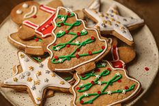 Cómo hacer galletas navideñas decoradas.