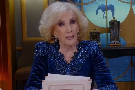 Mirtha recuperada y muy feliz. Mirtha recuperada y muy feliz.