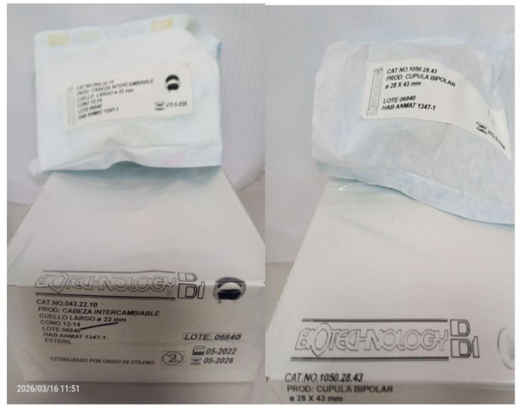 Imágenes de los productos detectados por la Anmat como falsos. Foto: Anmat Imágenes de los productos detectados por la Anmat como falsos. Foto: Anmat