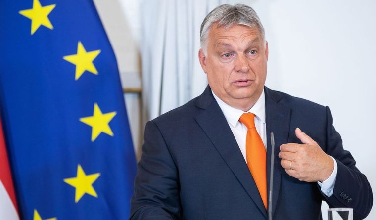 Víktor Orbán, presidente de Hungría, país de la Unión Europea y la OTAN. Foto: Efe.