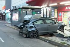 Cuatro heridos fue el saldo del choque provocado por un conductor alcoholizado Foto: NA