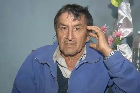 José Peña habló ante los medios y apuntó contra su hermana Laudelina Foto: Captura de video