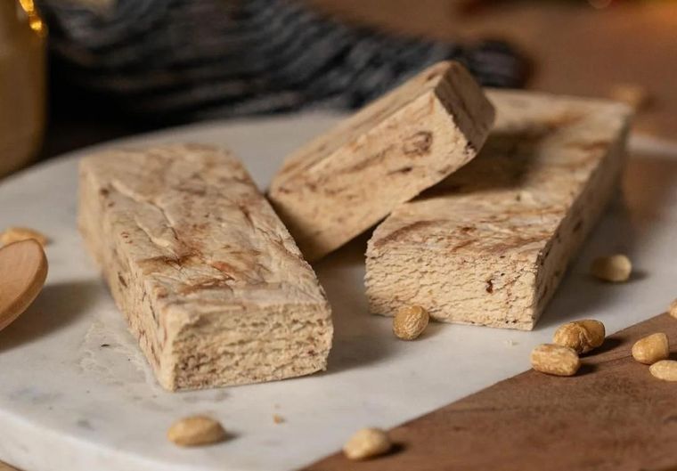 Receta de mantecol con chocolate.