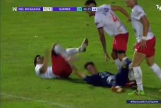 Berti reclama penal desde el piso