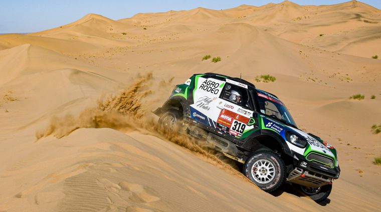 Vaidotas Zala, ganador del día X-Raid Team Foto: X-Raid Team