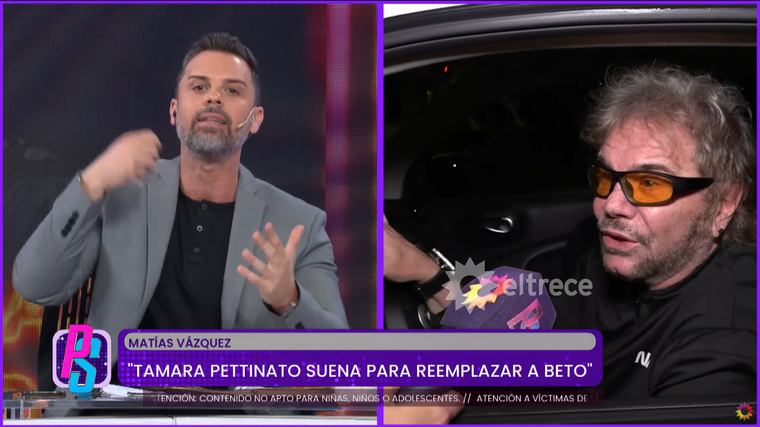 ¿Beto Casella se va de Bendita? Foto: captura de video YouTube/ El Trece. ¿Beto Casella se va de Bendita? Foto: captura de video YouTube/ El Trece.