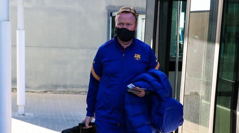 Koeman se marchó por la puerta de atrás Foto: FC BARCELONA