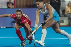 Victoria Granatto, la delantera de Las Leonas disputando su segundo mundial con Argentina